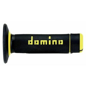 Domino gripy A190 offroad délka 123 + 120 mm, černo-žluté kép
