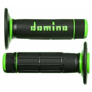 Domino gripy A020 offroad délka 118 mm, černo-zelené kép