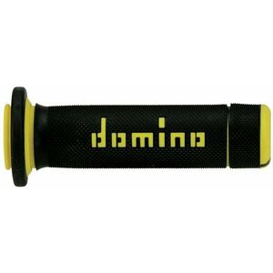 Domino gripy A180 ATV délka 118 + 122 mm, černo-žluté kép