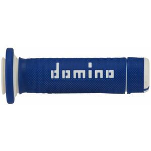 Domino gripy A180 ATV délka 118 + 122 mm, modro-bílé kép