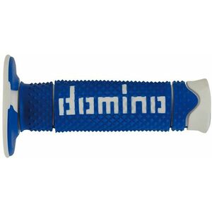 Domino gripy A260 offroad délka 120 mm, modro-bílé kép