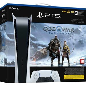 PlayStation 5 Digital Edition + God of War Ragnarok kép