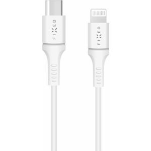FIXED USB-C to Lightning, PD, MFI - 1m, fehér kép