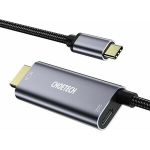 Choetech USB-C to HDMI Cable with PD Charging kép