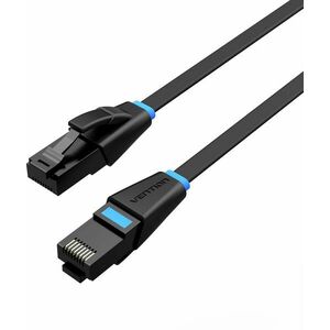 Vention Flat Cat.6 UTP Patch Cable, 0.5m, fekete kép