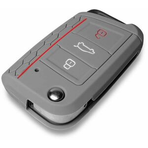 Escape6 védő szilikon kulcstartó tok VW/Seat/Skoda újabb generációhoz, kilökő kulccsal kép
