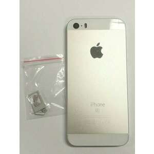 iPhone SE silver/ezüst készülék hátlap/ház/keret kép