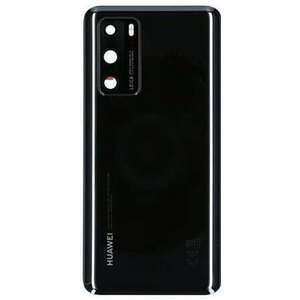 Huawei P40 fekete készülék hátlap kamera plexivel kép