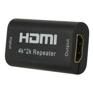 Donji HDMI kábel toldó adapter, akár 10 méterig, fekete kép