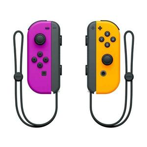 Nintendo Joy-Con Pair vezérlők, neon lila / neon narancs kép