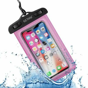 Vízálló telefontok, vízhatlan telefontok Rózsaszín kép
