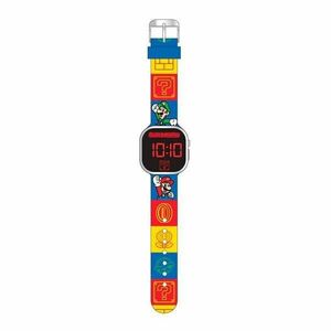 Kids Licensing detské LED hodinky Super Mario kép
