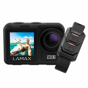 LAMAX W9.1 akciókamera, fekete kép