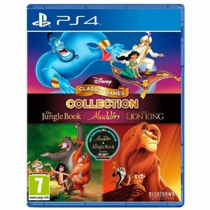 Disney Classic Games Collection: The Jungle Book, Aladdin & The Lion King - PS4 kép