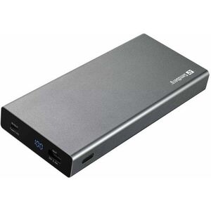 Sandberg Powerbank USB-C PD 100 W, 20000 mAh, fekete kép
