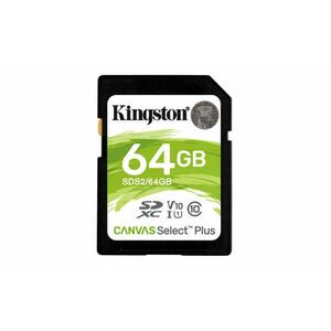 Kingston SDS2/64GB memóriakártya SDXC 64GB Canvas Select Plus 100... kép