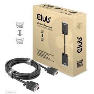 Club3D VGA Cable Bidirectional M/M 3m/9.84ft 28AWG kép