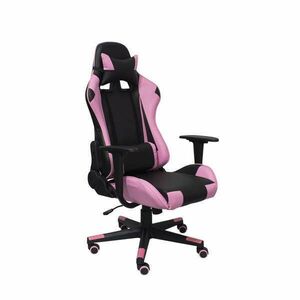 Iris GCH201PK fekete / rózsaszín gamer szék kép