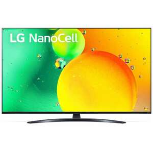 LG 55NANO763QA 4K UHD NanoCell Smart LED Televízió, 139 cm, HDR, ... kép