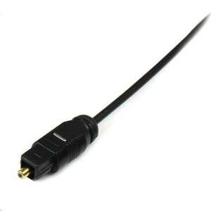 StarTech.com Toslink digitális optikai SPDIF audió kábel fekete (... kép