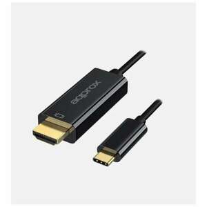 APPROX Átalakító - Type-C to HDMI (4K/60Hz, 1.2m) Fekete kép