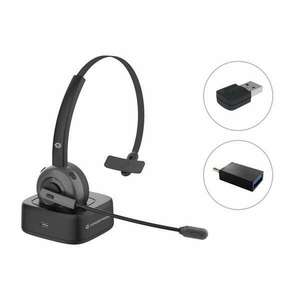 Conceptronic Vezeték nélküli Fejhallgató - POLONA03BDA (BT+ USB a... kép