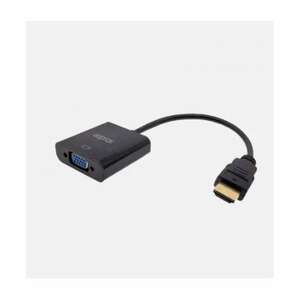 APPROX Kábel átalakító - HDMI to VGA Adapter + audio output kép