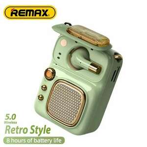 Remax retró stílusú vezeték nélküli 4: 1 rádió, audió bluetoth fül... kép