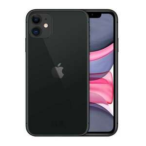 Apple iPhone 11 15, 5 cm (6.1") Dual SIM iOS 14 4G 128 GB Fekete kép