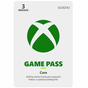 Xbox Game Pass Core 3 hónapos előfizetés CD-Key kép