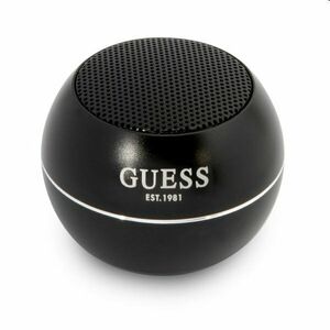 Guess Mini Bluetooth Hangszóró, fekete kép