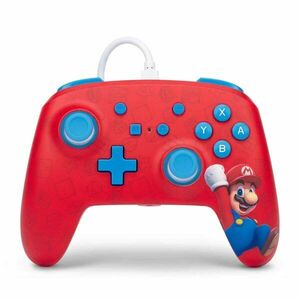 Vezetékes vezérlő PowerA Enhanced Nintendo Switch számára, Woo-Hoo! Mario kép