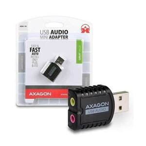 AXAGON ADA-10 USB2.0 - Sztereó Audió Mini Adapter kép
