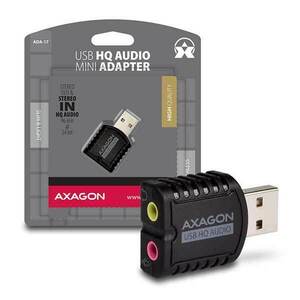 AXAGON ADA-17 USB2.0 - Sztereó HQ Audió Mini Adapter 24bit 96kHz kép