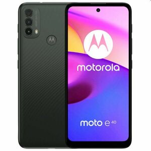 Motorola Moto E40, 4/64GB, carbon szürke kép