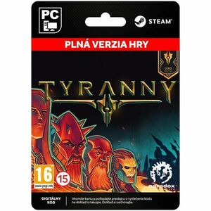Tyranny (Gold Kiadás) [Steam] - PC kép