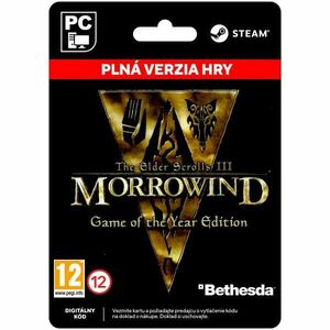 The Elder Scrolls 3: Morrowind (Game of the Year Kiadás) [Steam] - PC kép