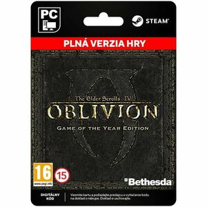 The Elder Scrolls 4: Oblivion (Game of the Year Kiadás) [Steam] - PC kép
