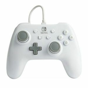 Vezetékes vezérlő PowerA Nintendo Switch számára, Matte White kép
