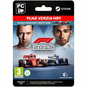 F1 2019: The Official Videogame (Anniversary Kiadás) [Steam] - PC kép