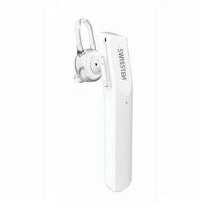 Bluetooth mono Fejhallgató Swissten UltraLight UL-9, fehér kép