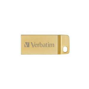 VERBATIM Pendrive, 16GB, USB 3.2, VERBATIM "Executive Metal" arany kép