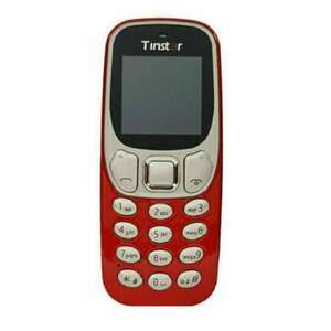 Tinstar Q3310 Mini kártyafüggetlen Mobiltelefon, piros kép
