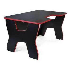 Generic Confort Gamer2DS/NR 200kg, piros szegély, fekete gamer asztal kép