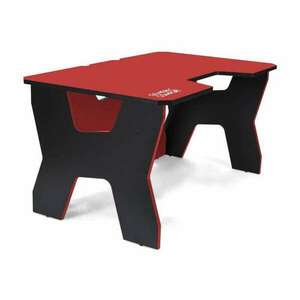 Generic Confort Gamer2NR 200kg, fekete szegély, piros gamer asztal kép