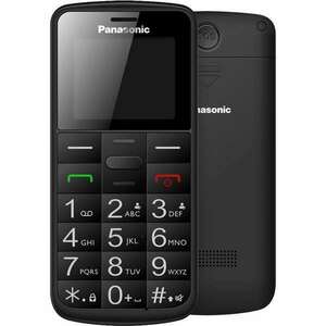Panasonic KX-TU110EXB 1, 77" Dual SIM fekete mobiltelefon kép