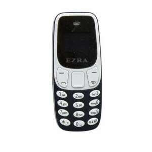 Ezra Dual SIM mini Mobiltelefon, sötétkék kép