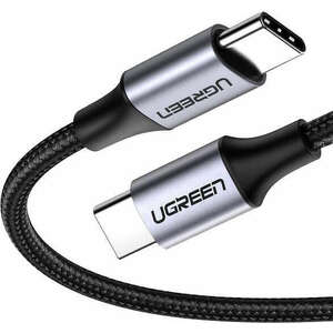Ugreen 50150 USB kábel 1 M USB 2.0 USB C Fekete, Ezüst kép
