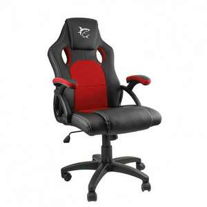 White Shark Kings Throne Gamer szék, Műbőr, 120 kg, Piros-fekete kép
