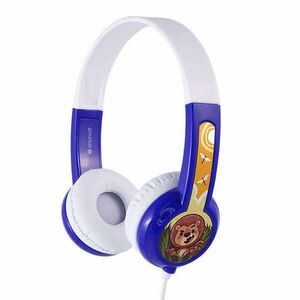 Wired headphones for kids Buddyphones DiscoverFun (Blue) kép